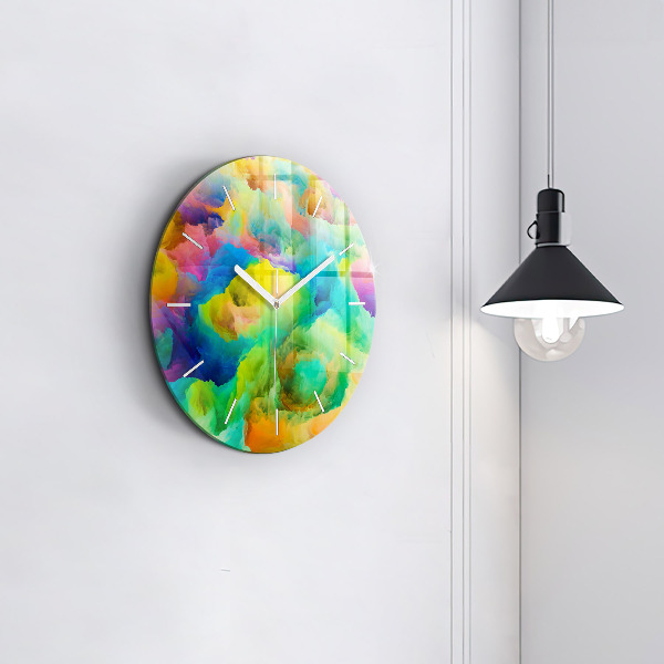 Zegar okrągły Fraktalna Tekstura