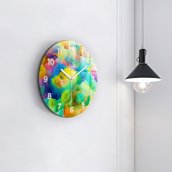 Zegar okrągły Fraktalna Tekstura