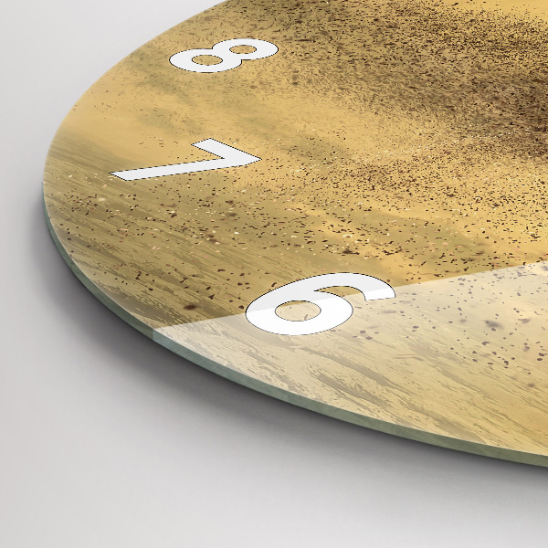 Zegar okrągły Kobieta w figurze