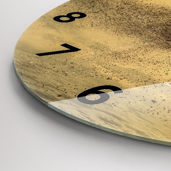 Zegar okrągły Kobieta w figurze