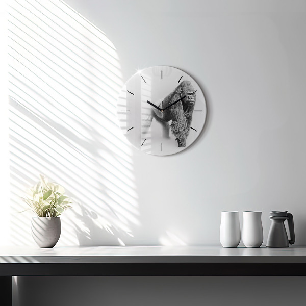 Zegar okrągły Kolekcja sztuki zwierząt