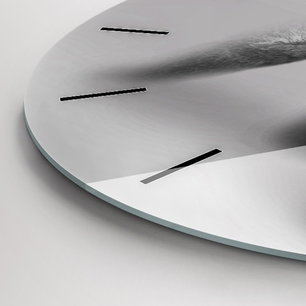 Zegar okrągły Kolekcja sztuki zwierząt