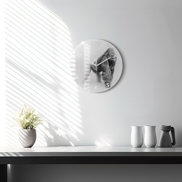 Zegar okrągły Kolekcja sztuki zwierząt