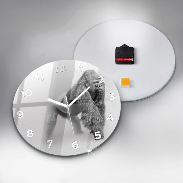 Zegar okrągły Kolekcja sztuki zwierząt