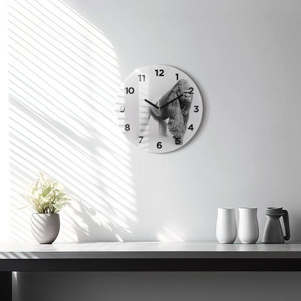 Zegar okrągły Kolekcja sztuki zwierząt