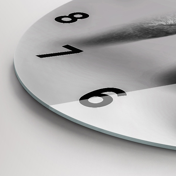 Zegar okrągły Kolekcja sztuki zwierząt