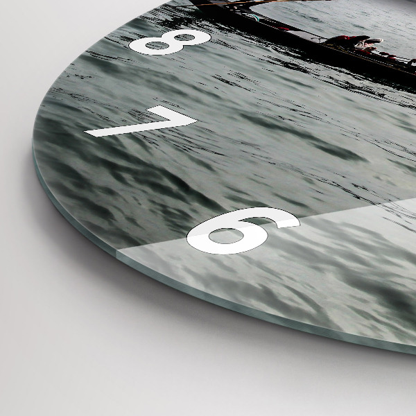 Zegar ścienny okrągły Gondola w Wenecji