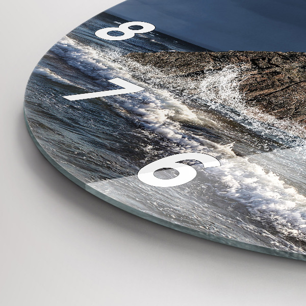 Zegar ścienny okrągły Latarnia morska