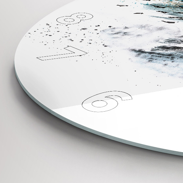 Zegar ścienny okrągły Kapitan z lornetką