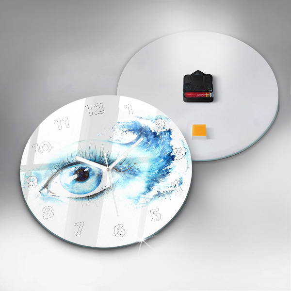 Zegar ścienny okrągły Morskie oko