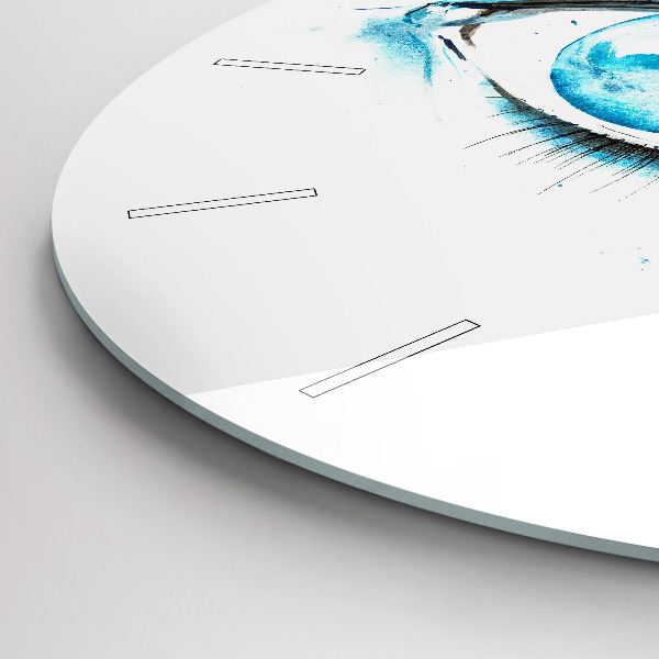 Zegar ścienny okrągły Morskie oko