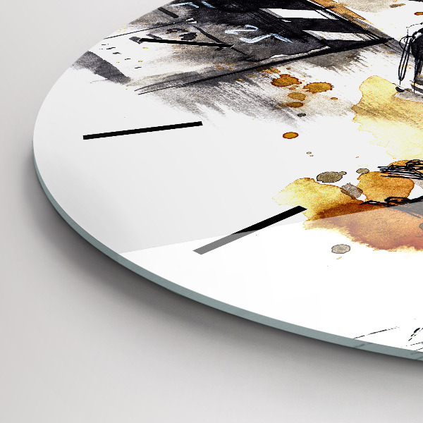 Zegar ścienny okrągły Kinematografia kamera