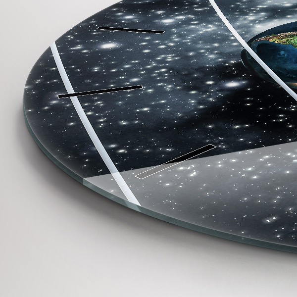 Zegar ścienny okrągły Układ słoneczny