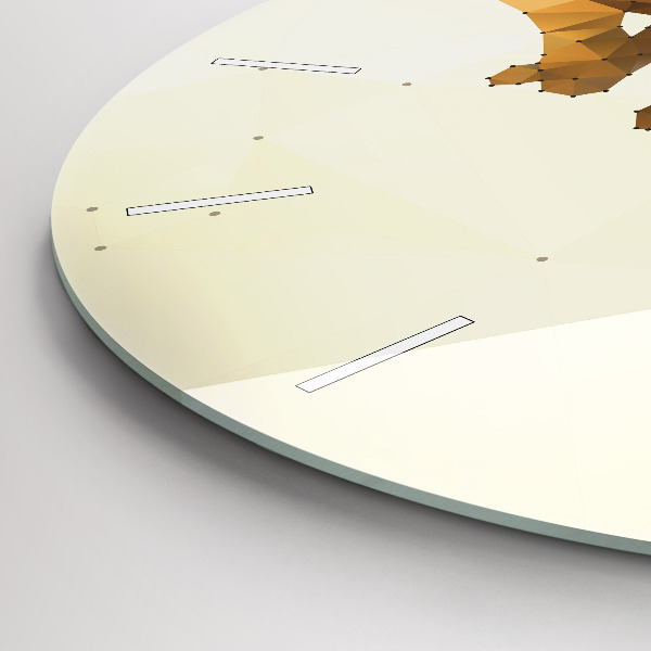 Zegar ścienny okrągły Stworzenie Adama