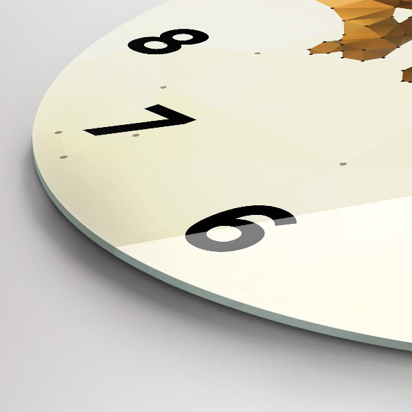 Zegar ścienny okrągły Stworzenie Adama