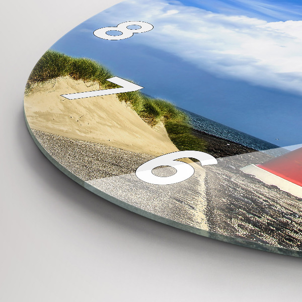 Zegar ścienny okrągły Latarnia morska