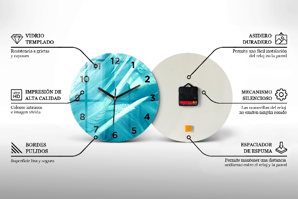 Zegar ścienny okrągły Londyn Big Ben