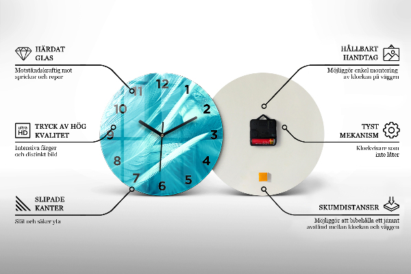 Zegar ścienny okrągły Londyn Big Ben