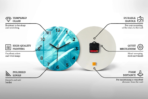 Zegar ścienny okrągły Londyn Big Ben