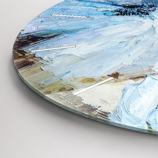 Zegar okrągły Młode baleriny