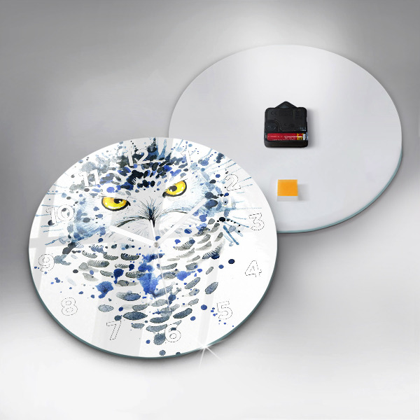 Zegar okrągły Sowa spojrzenie