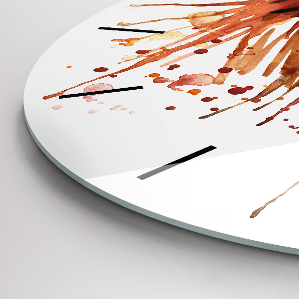 Zegar okrągły Kolorowy kogut