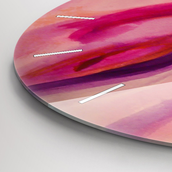 Zegar szklany okrągły Malarstwo Kobiety