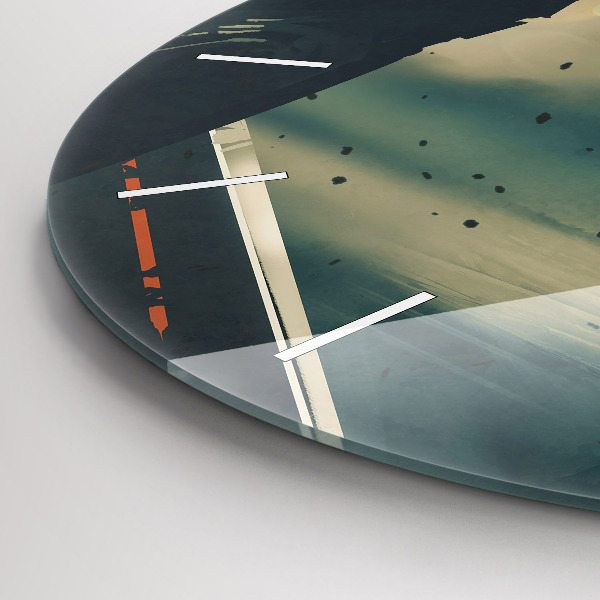 Zegar szklany okrągły Zabójcza broń gra