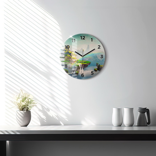 Zegar ścienny okrągły Chińskie fantasy