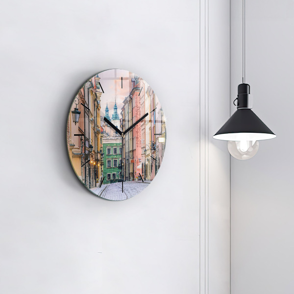 Zegar okrągły Stare miasto w Warszawie