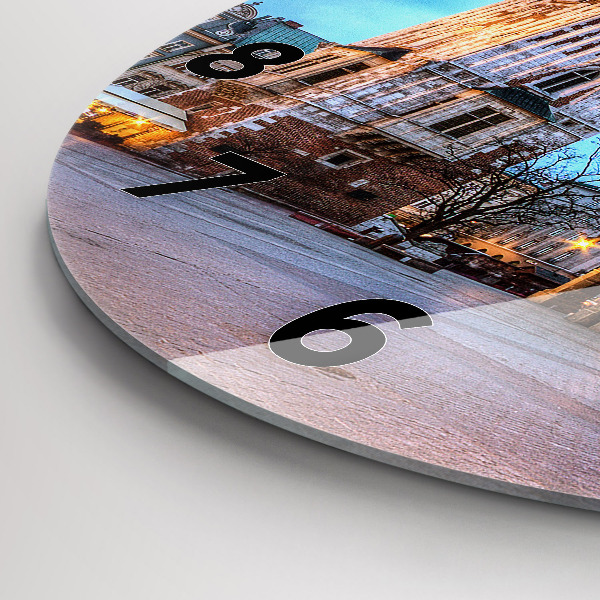 Zegar ścienny okrągły Rynek Główny w Krakowie