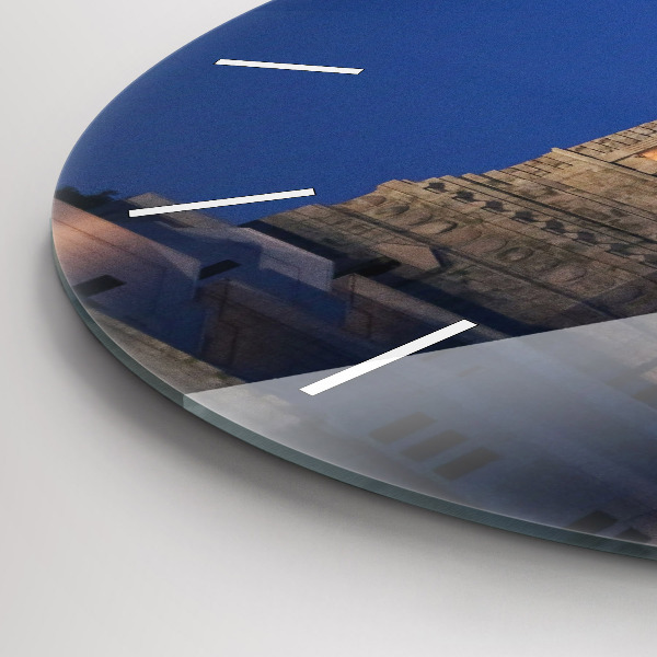 Zegar okrągły z nadrukiem Statua Wolności Nowy Jork