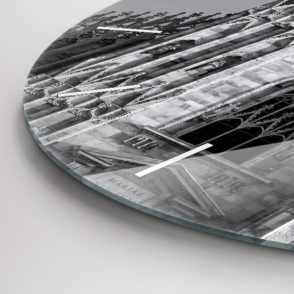 Zegar okrągły z nadrukiem Katedra Duomo Di Milano