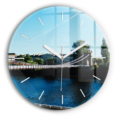 Zegar okrągły z nadrukiem Southportland Szkocja