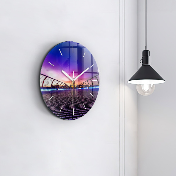 Zegar okrągły z nadrukiem Katedra Św. Pawła