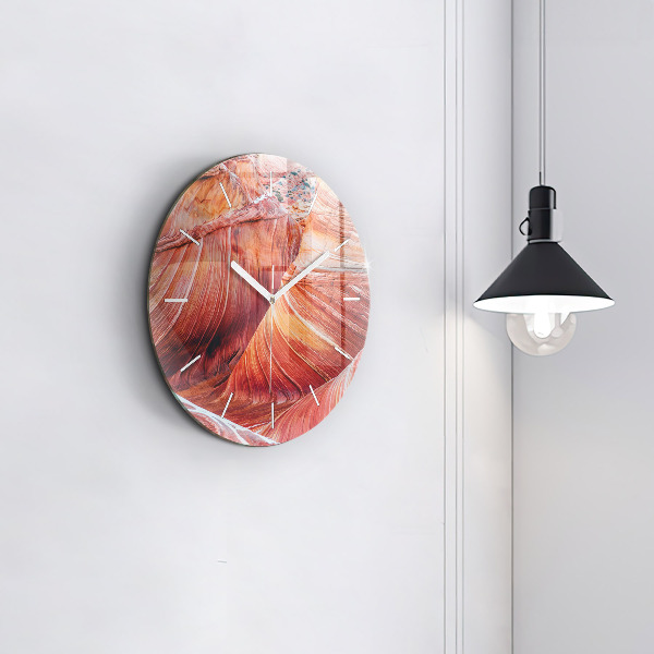 Zegar okrągły z nadrukiem Malowniczy Wielki Kanion