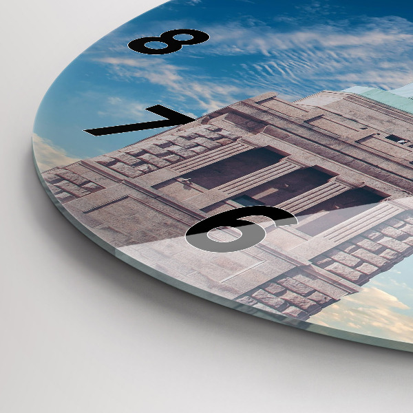 Zegar okrągły z nadrukiem Statua Wolności Nowy Jork