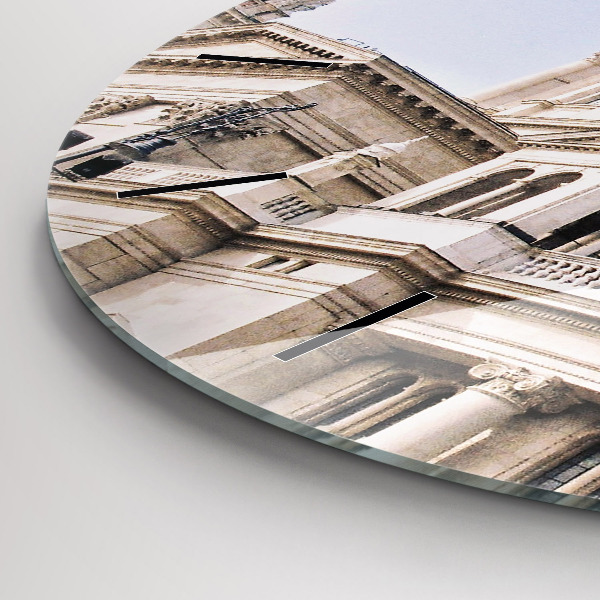 Zegar okrągły z nadrukiem Bazylika Św. Szczepana