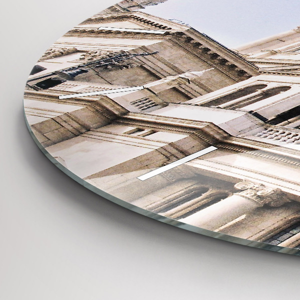 Zegar okrągły z nadrukiem Bazylika Św. Szczepana