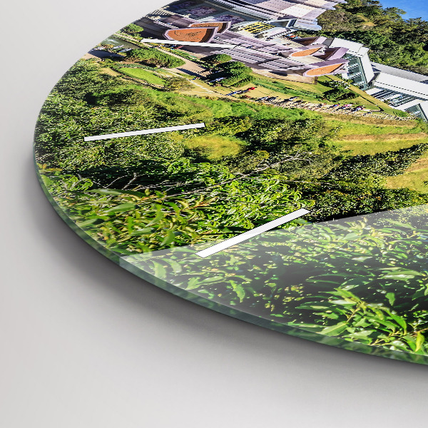 Zegar ścienny okrągły Park narodowy Chiang Mai