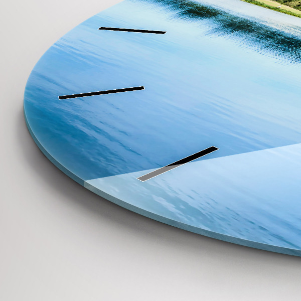 Zegar ścienny okrągły Zamek w Leeds