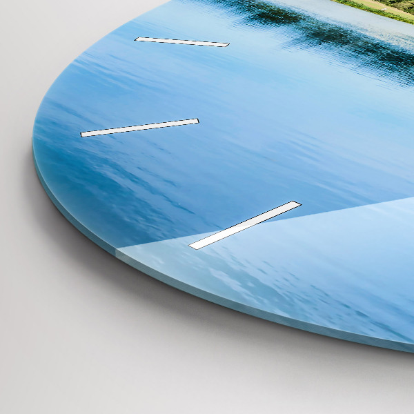 Zegar ścienny okrągły Zamek w Leeds