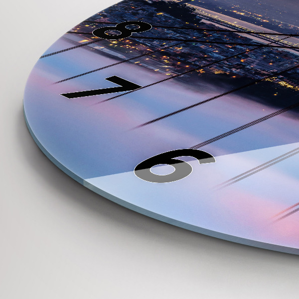 Zegar ścienny okrągły Most w San Francisco