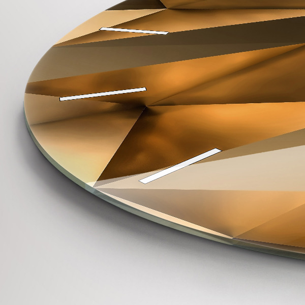 Zegar ścienny okrągły Tekstura geometryczna