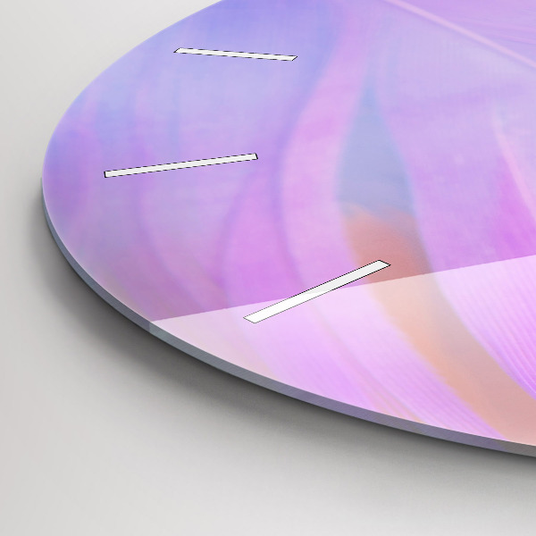 Zegar okrągły Kolorowe pióra