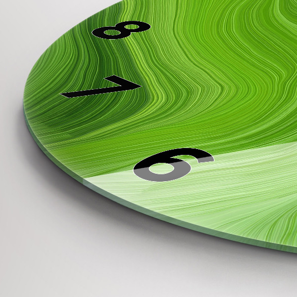 Zegar okrągły Nowoczesne fale