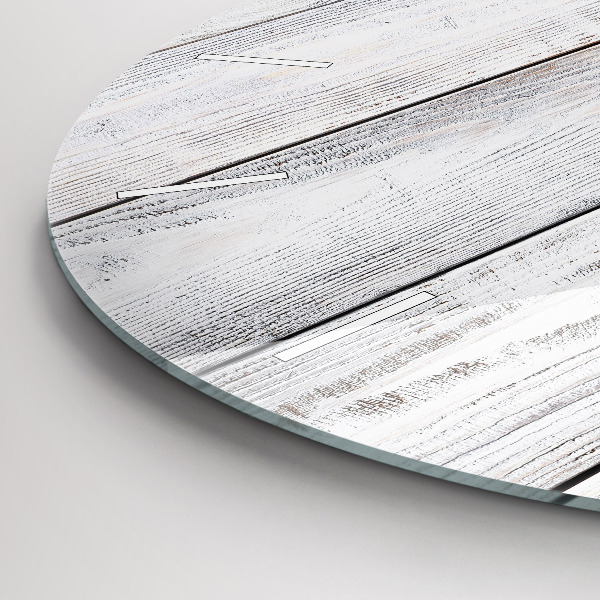 Zegar okrągły Pomalowane deski