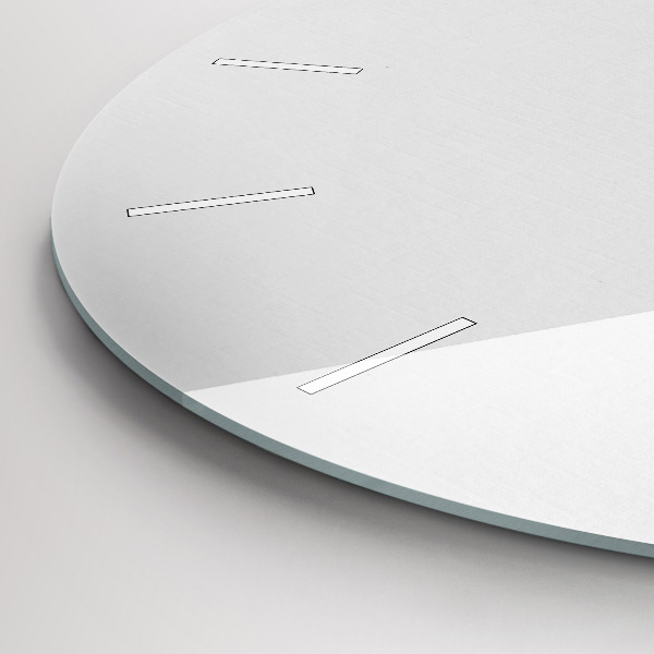 Zegar okrągły Złote gwiazdki