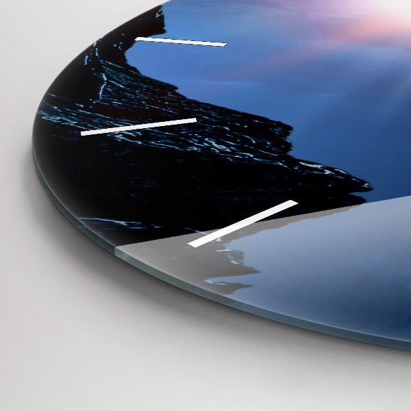 Zegar okrągły Wielka galaktyka