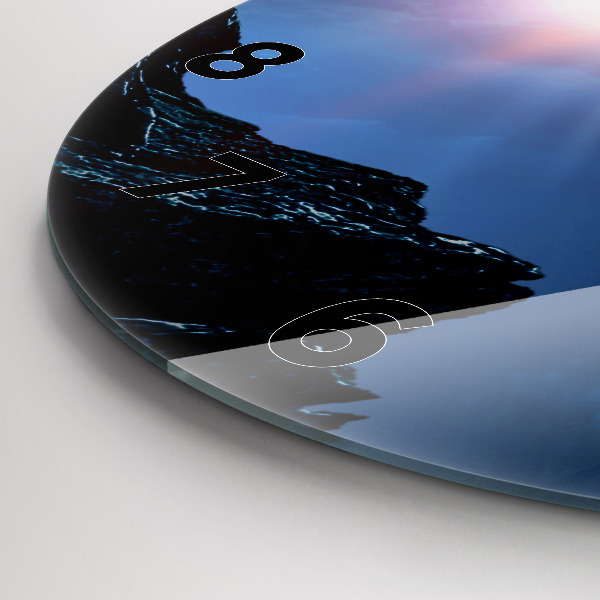 Zegar okrągły Wielka galaktyka